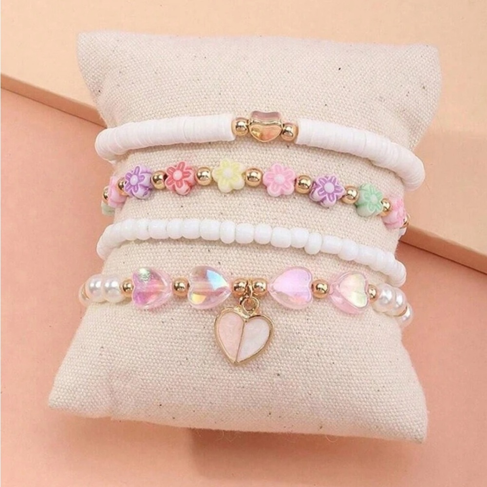 NWOT Colorful Beaded Bracelet Set